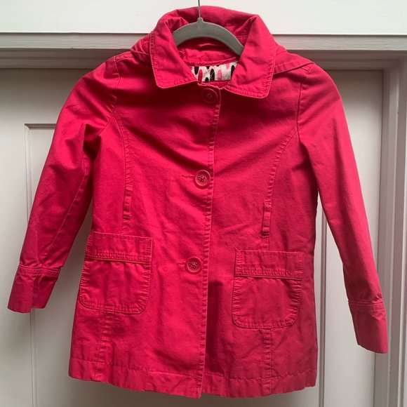 🇨🇦🍁GapKids Button Up Pink Jacket Size Small🇨🇦🍁 - Picture 1 of 4